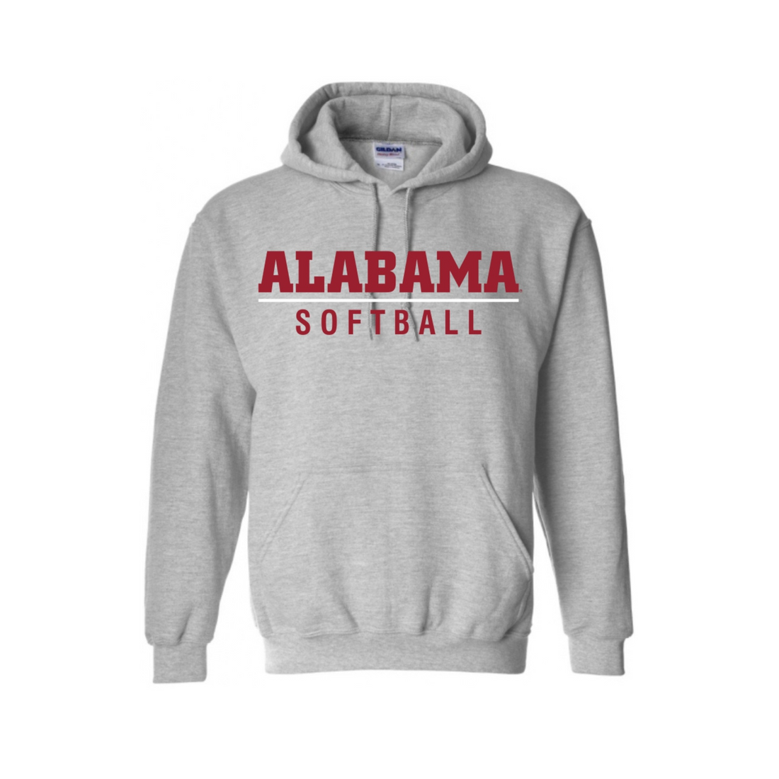 LINE DRIVE UNISEX HOODED SWEATSHIRT