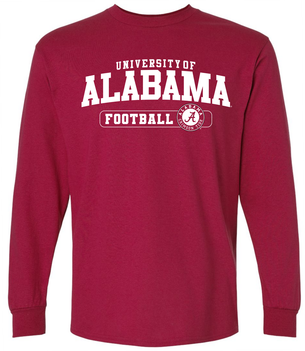 UNIVERSITY OF ALABAMA LONG SLEEVE T-SHIRT
