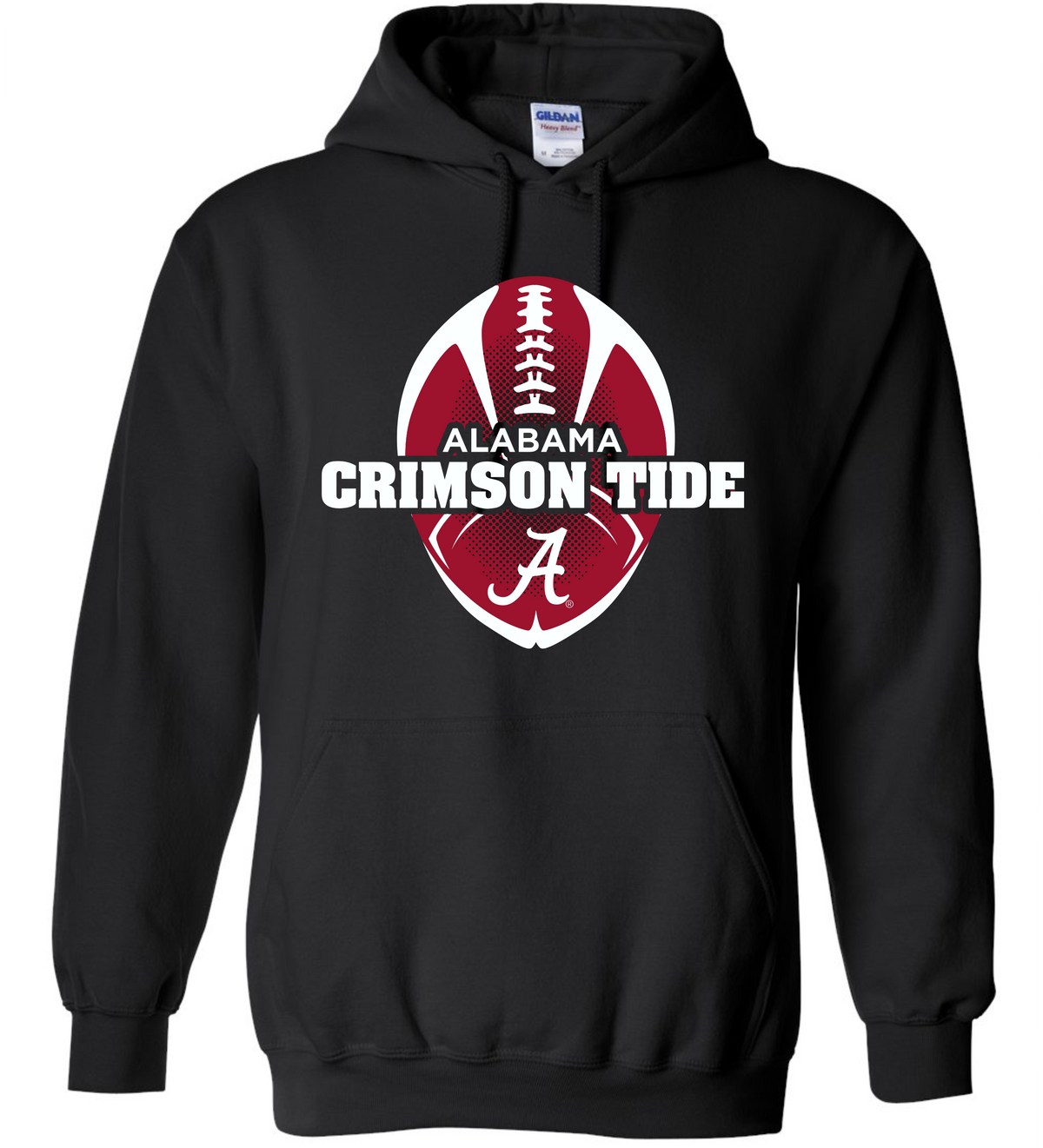 ALABANA TSF CRIMSON TIDE FOOTBALL HOODED SWEATSHIRT